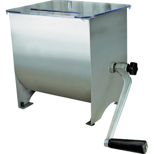 Meat Mixer, 20 lb Grind, Stainless Steel, Silver