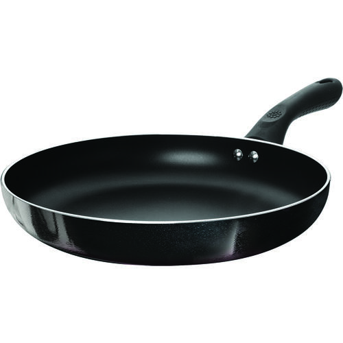 Artistry Series Fry Pan, 12-1/2 in Dia, Aluminum Pan, Black Pan, Hydrolon Pan, Stay-Cool Handle
