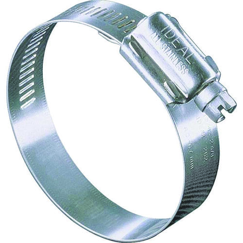 Hy-Gear 68-0 Series Interlocked Worm Gear Hose Clamp, Stainless Steel