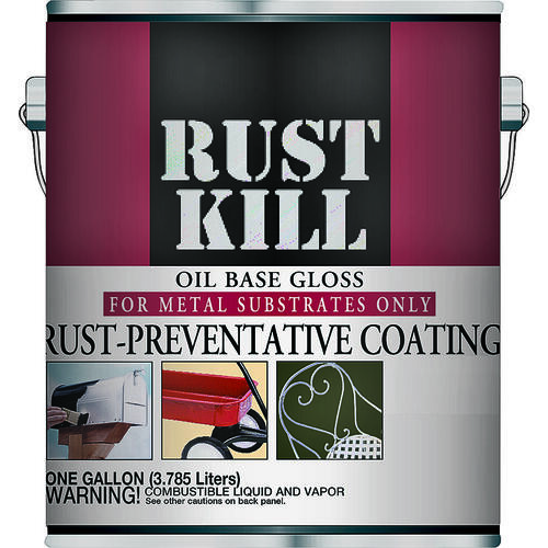 Rust-Preventative Primer, Matte, Gray, 1 gal, Pail