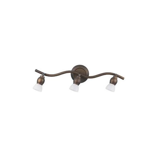 CANARM IT171313 Track Lighting Fixture, 3-Lamp, Oil-Rubbed Bronze