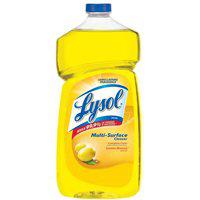 LYSOL 78909-EYW Household Cleaner, 1.2 L Bottle, Liquid, Lemon Breeze