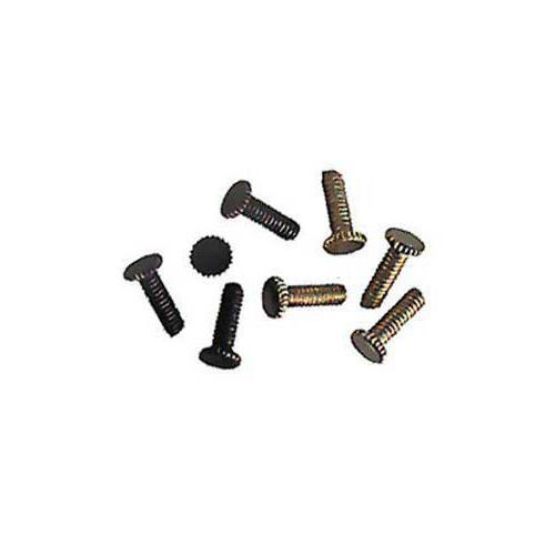 ATRON LA927 Screw, 1/2 in L, Knurled Head, Antique Brass