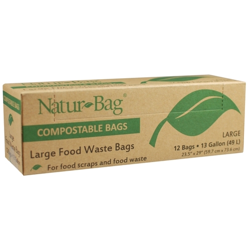 NATUR-TEC NT1075-RTL-00007 Trash Bag, 13 gal Capacity
