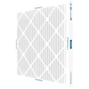 TRIDIM 2301620108-12 TRI-PLEAT ES40 Air Filter, 20 in L, 16 in W, 8 MERV, Synthetic Fiber Filter Media