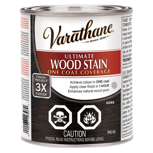 Varathane 286788 Wood Stain, Kona, Liquid, Can