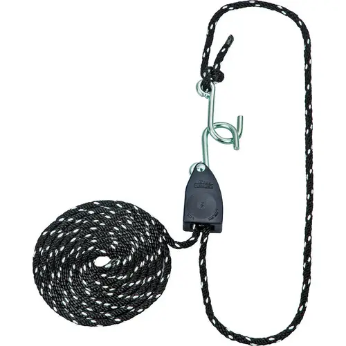 Rope Ratchet, Polypropylene/Steel, Black/White