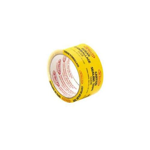 Cantech 343004850 34300 Packaging Tape, 50 m L, 48 mm W, Clear