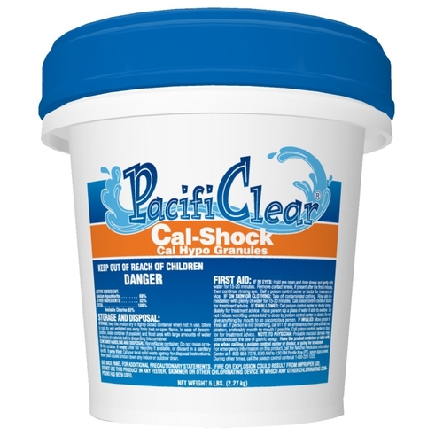 Cal-Shock Pool Chemical, 5 lb Pail, Granular - pack of 8