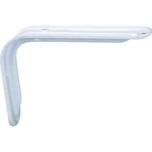 Magnum Shelf Bracket, 90 lb/Pair, 8 in L, 5-1/2 in H, Steel, White - pack of 20