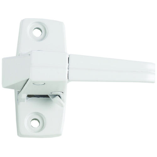 ZD Series Inside Latch with Solid Strike, Zinc White