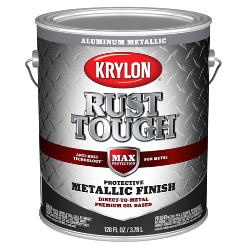 Rust Tough Enamel, Metallic Aluminum, 1 gal