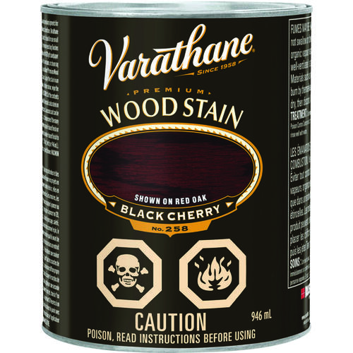 Premium Wood Stain, Black Cherry, Liquid, 946 mL - pack of 2