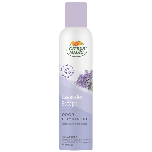 Citrus Magic 612172868 Odor Eliminating Air Freshener, 3.5 oz, Lavender Escape