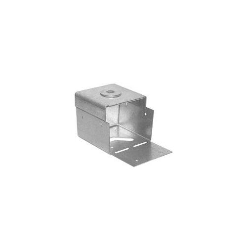 MiTek PA66R Post Anchor, 6 x 6 in Post/Joist, Steel, Galvanized