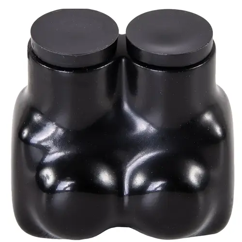 Polaris IT-4B IT Insulated Tap Connector, 4 to 14 AWG Wire, 2 -Pole, Plastisol Housing Material, Black