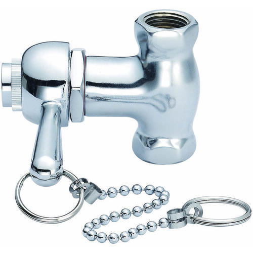 B&K 126-006LT Shower Valve with Pull Chain, 1/2 in Connection, Brass Body, Chrome