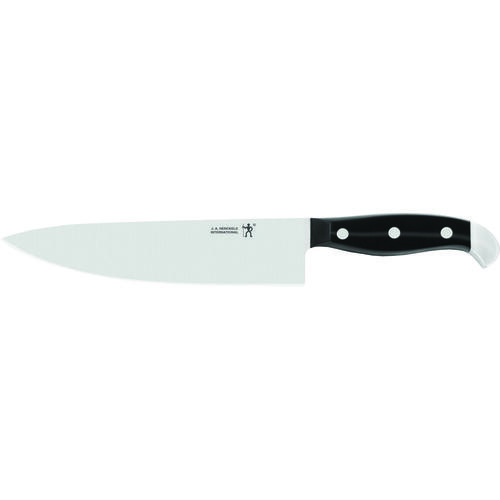 Statement Series Chef's Knife, Stainless Steel Blade, Black Handle