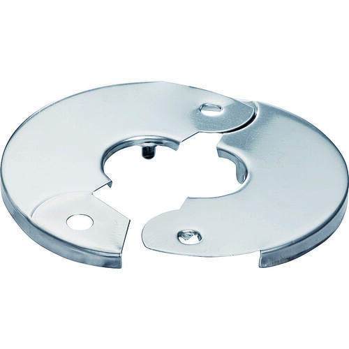 Floor and Ceiling Plate, 3-1/4 in W, Chrome