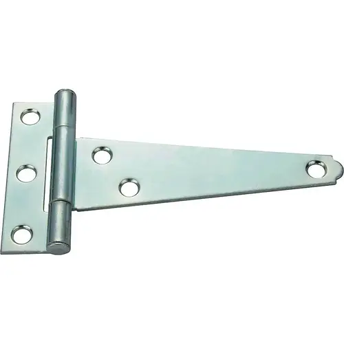 T-Hinge, Steel, Zinc, Fixed Pin, 180 deg Range of Motion, 16 (Pair) lb - pack of 2