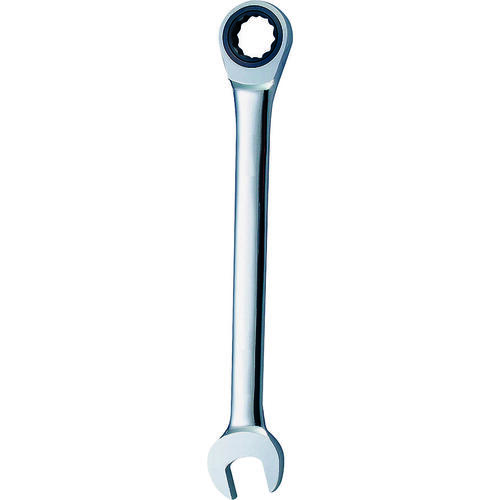 Combination Wrench, SAE, 15/16 in Head, Chrome Vanadium Steel, Polished Mirror