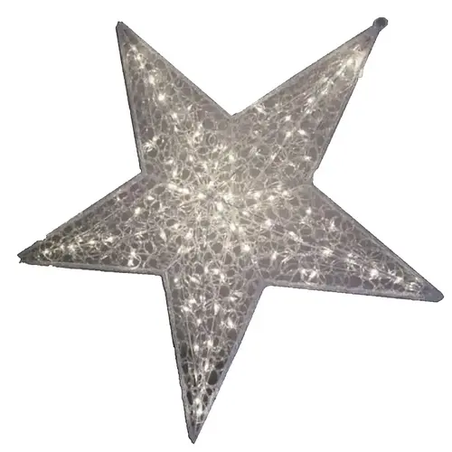 Star Spun Glass Decor, LED Bulb