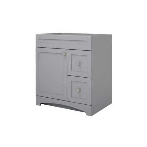 Monterrey Series Vanity, Cool Gray, 2-Drawer