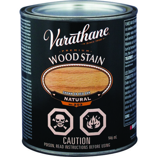 Varathane Y215306H Wood Stain, Natural, Liquid, 946 mL