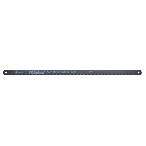 Hacksaw Blade, 1/2 in W, 12 in L, 24 TPI, HCS Cutting Edge - pack of 2