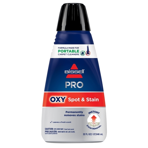 BISSELL 2038 Pro Oxy Spot and Stain Formula, 32 oz, Liquid, Minimal Medicinal, Clear