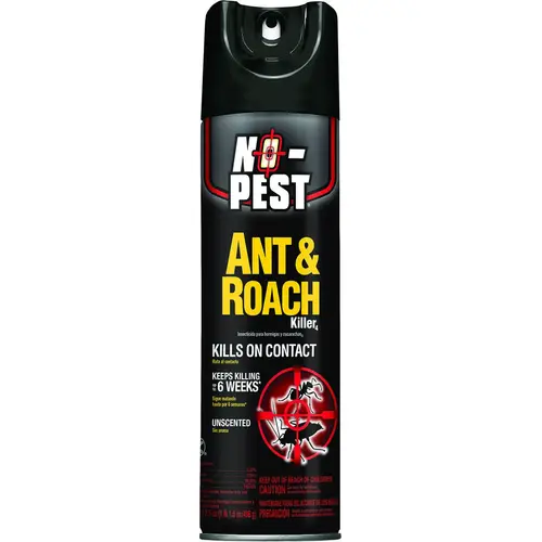 SPECTRUM HG-41330 Ant and Roach Killer, Spray Application, 17.5 oz Aerosol Can Clear