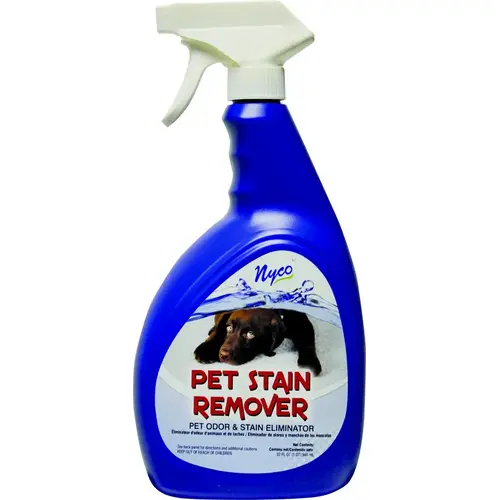 Pet Stain Remover, Liquid, Fresh and Clean, 32 oz - pack of 6