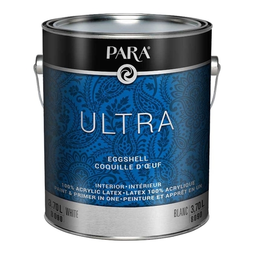 PARA PR0048091-16 Ultra 8090 8091-16 Interior Paint, Eggshell, 1 gal Medium Base