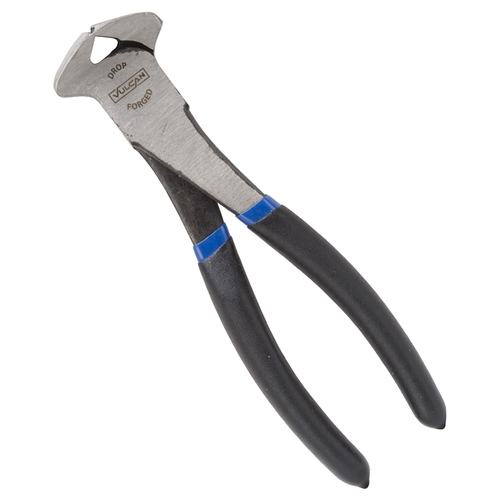 Plier End Cutting Nippers 7 in, 0.9 mm Cutting Capacity, Drop forged steel Jaw, 7 in OAL