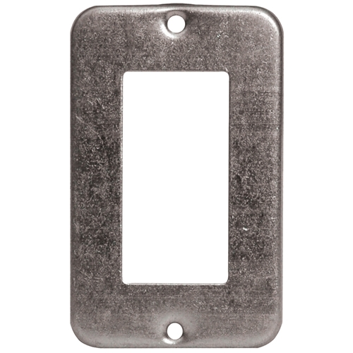 Utility Box Cover, 4 in L, 2-1/2 in W, Metal