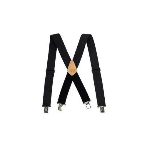 Tool Works Series Suspender, Elastic, Black