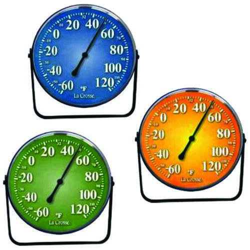 104-1512 Variety Pack Thermometer, 5 in Display, -60 to 120 deg F, Metal Casing