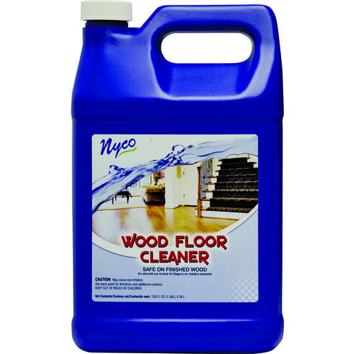 NYCO PRODUCTS COMPANY NL90472-900104 Floor Cleaner, 4 gal Bottle, Liquid, Spicy Citrus, Clear/Light Amber