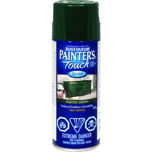 PAINTER'S Touch Spray-On Paint, Hunter Green, 340 g, Aerosol Can