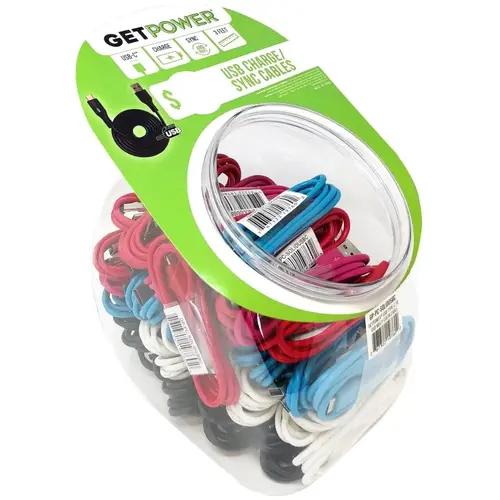 ARIES MFG CWP-USBBOWLUSBC BOWL DSPLY USB CHARGE/SYNC CBL - pack of 50
