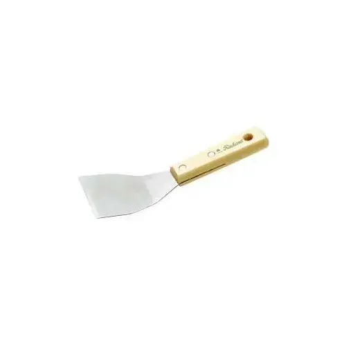 Bent Chisel Scraper, 3 in W Blade, Chisel Blade, HCS Blade, Hardwood Handle