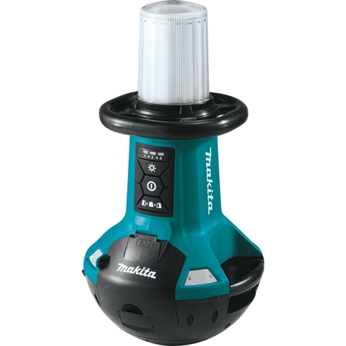 LXT Series Cordless Area Light, 18 V, Lithium-Ion Battery, 1-Lamp, LED Lamp, Teal