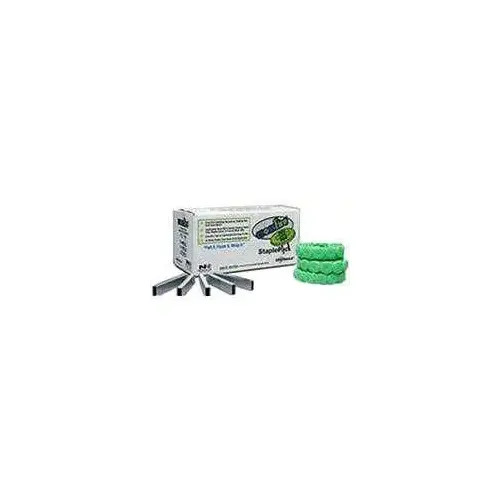 Stinger 136074 Cap Staple, 7/16 in W Crown, 1-1/4 in L Leg, 16 Gauge, Carbon Steel, Electro-Galvanized Clear - pack of 2000