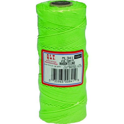 Mason Line, 500 ft L Line, Fluorescent Green Line