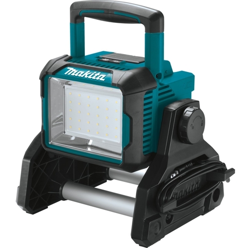 Makita DML811 LXT Series Cordless/Corded Work Light, 120 VAC, 31.5 W, LXT Lithium-Ion Battery, 30-Lamp, LED Lamp