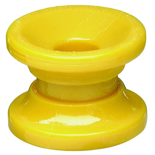 Zareba ICDY-Z/DC10 Donut Corner Insulator, 14 ga Fence Wire, Polyrope/Polytape, Polycarbonate, Yellow - pack of 10