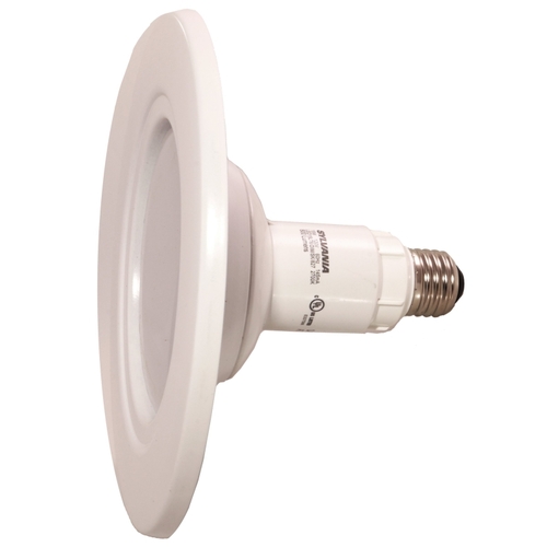 Sylvania 79622 LED Bulb, Track/Recessed, 65 W Equivalent, E26 Lamp Base, Dimmable, Frosted, 2700 K Color Temp