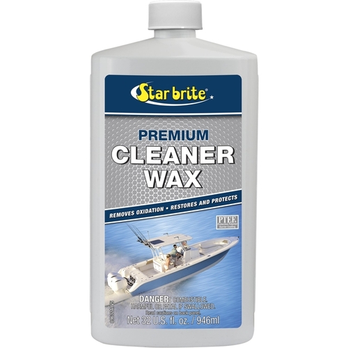 Star Brite 089632P 896 Series Cleaner and Wax, Liquid, Characterstic, 32 oz Bottle