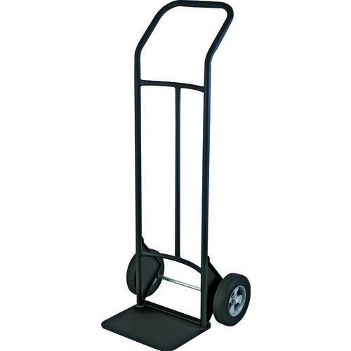 Hand Truck, 400 lb Weight Capacity, 14 in W x 10 in D Toe Plate, Black