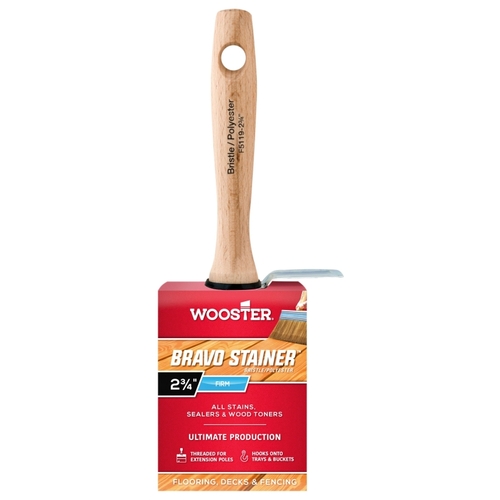 Stain Brush, 2-3/4 in W, China Bristle